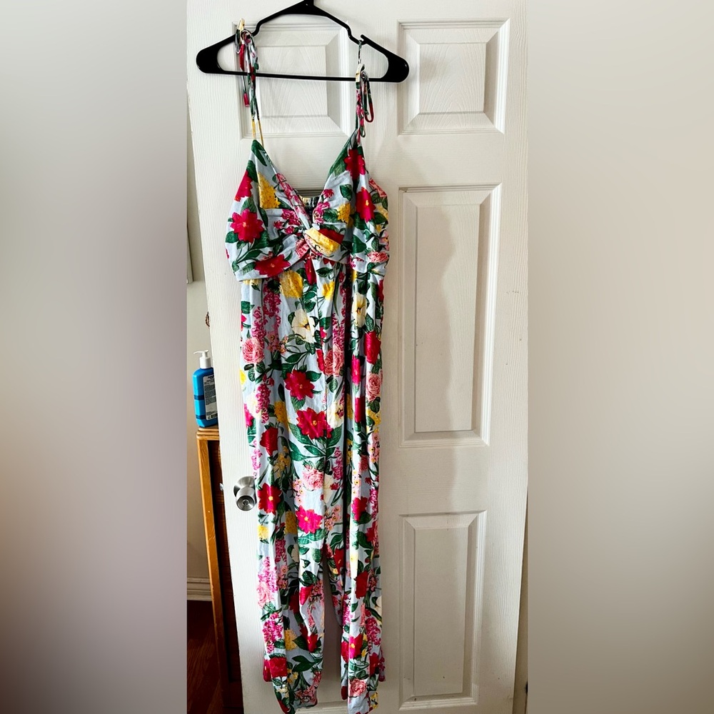 Old Navy Floral Print Jumpsuit